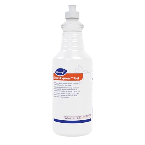 Diversey Citrus Express Gel Solvent Spotter, Citrus Scent, 32 oz 6 Pack - size: 32 Fl Oz (Pack of 6)