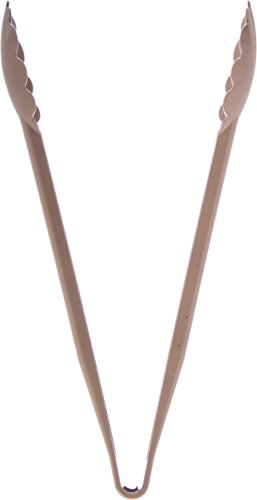 CFS Carly Salad Tong, 12" Utility Tong, 1 Pack - color: Beige, size: 12" Utility Tong, style: 1 Pack