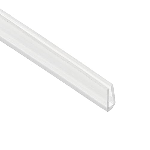 PATIKIL 13Ft U Channel Edging Trim 5/64" Slot Fits 1/16"-5/64" Edge - size: 13Ft Long,5/64" Slot,9/32"Wx5/128"Tx5/32"H