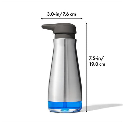 OXO Good Grips Stainless Steel Countertop Soap Dispenser - color: Stainless Steel, style: Soap Dispenser