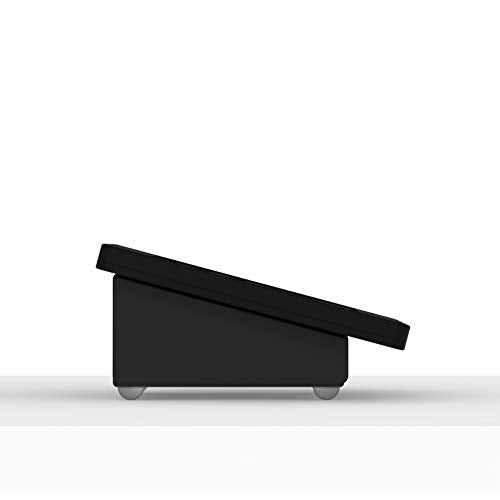 VidaMount Black Enclosure and Fixed Tilted 15° Desk/Surface Mount [Bundle] Compatible with iPad mini 1/2/3 - color: Black, size: iPad Mini 1/2/3