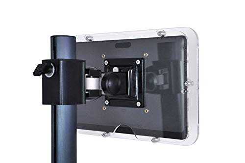Security Anti-Theft Acrylic Case for Lenovo Miix 320 Used as Kiosk, POS, Store, Show Display. Configured as VESA, Wall Mount, Desktop Stand (Clear, VESA)