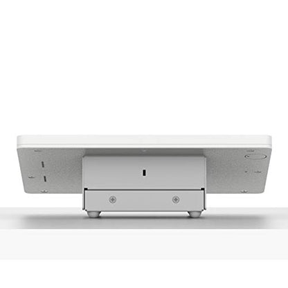 VidaMount White Enclosure and Fixed Tilted 15° Desk/Surface Mount [Bundle] Compatible with iPad 10.2" (7th, 8th & 9th Gen) - color: White, size: iPad 10.2" (7th, 8th & 9th Gen)