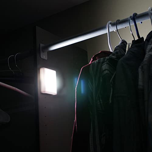 LITEZALL COB LED WIRELESS MINI LIGHT SWITCH 4 PACK - style: 4-Pack