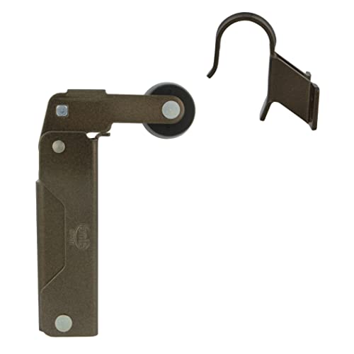 Amig - Door Retainer - Hydraulic Door Lock - Made of Aluminium - Dimensions: 108 x 32 mm - Ideal for Brake, Stop or Door Damper - Colour: Bronze - Maximum Weight 40 kg - color: Bronze