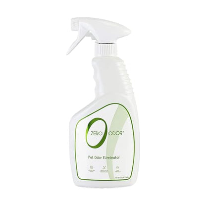 Zero Odor Pet Odor Eliminator Spray for Dog & Cat Urine, Carpet Deodorizer - size: 16 Fl Oz (Pack of 1)