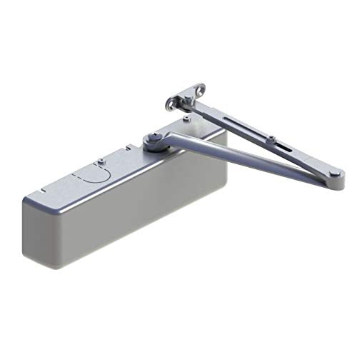 Hager 5100M16ALM Multi-Mount 1-6 Adjustable Regular Door Closer # 126470 Aluminum Finish