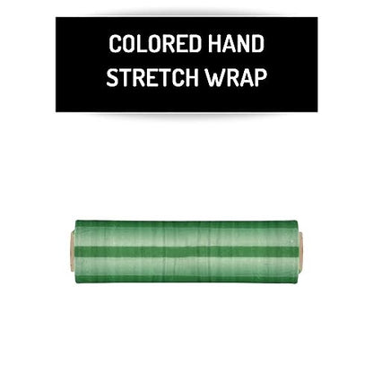 PSBM Dark Green Stretch Wrap, 96 Rolls 18 Inch x 1000 Feet 100 Gauge, Heavy Duty Plastic Wrap Industrial Strength Shrink Film for Moving, Packing & Shipping - color: Green, size: 96 Rolls