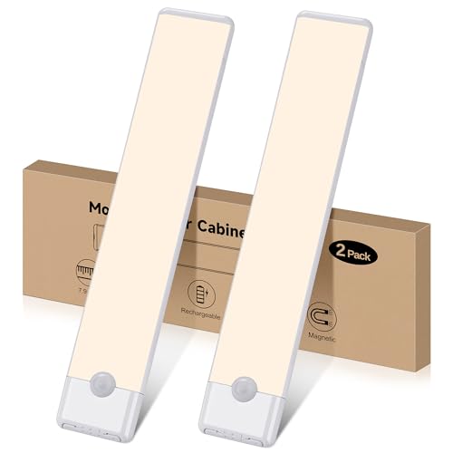 Motion Sensor Under Cabinet Lights, 2-Pack, Neutral White, 8 inch - color: Neutral White, size: 8 inch