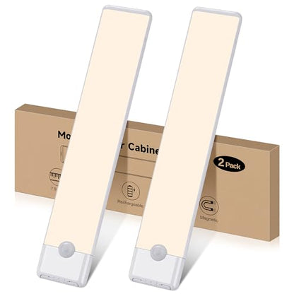 Motion Sensor Under Cabinet Lights, 2-Pack, Neutral White, 8 inch - color: Neutral White, size: 8 inch