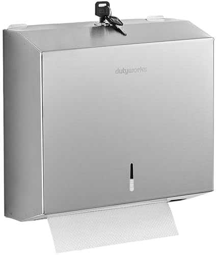 Commercial Paper Towel Dispenser, 304 Stainless Steel - size: 250 C-Fold/300 Multi-Fold