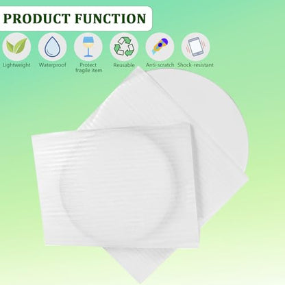 200 Pack Foam Pouches 6x8in, Cushion Foam Wrap for Moving - size: 6x8 inch