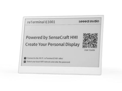 reTerminal E1001 7.5″ Monochrome ePaper Display, ESP32-S3 IoT Terminal with 3-Month Battery Life, SenseCraft No-Code HMI, WiFi & BLE, SD Card Support - size: Mono Display
