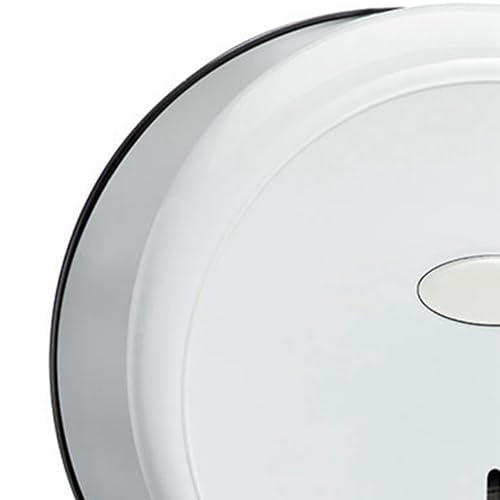 Jumbo Toilet Paper Dispenser, Roll Toilet Paper Holder for Mall(White)