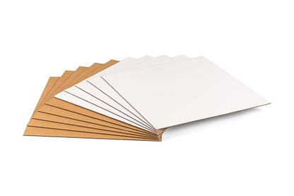 Corrugated Cardboard Sheet, 12.5x12.5 inch, LP Mailer Insert Pad - size: 25 Pack