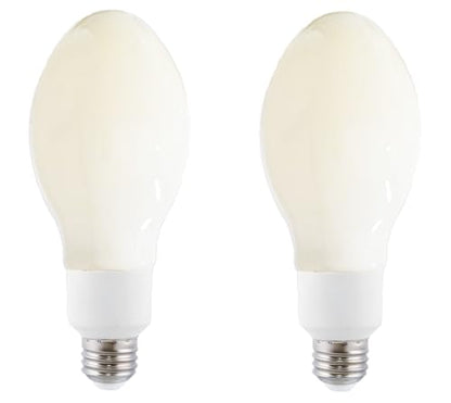 SD LUX LED Filament Light Bulb 33W ED23 1/2 6200lm Equi500W 4000K E26 2PC - color: White, size: 33W-4000K