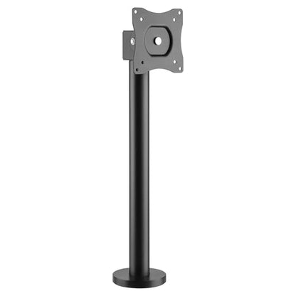 Mount-It! Fixed Height POS Monitor Mount – 19.7” Monitor Pole Mount for Retail Checkout Counters and Point of Sale Systems, Bolt-Down Base, VESA 75x75 & 100x100, Fits 13–32” Monitors, 33 lb Capacity - style: 19.7 Inches