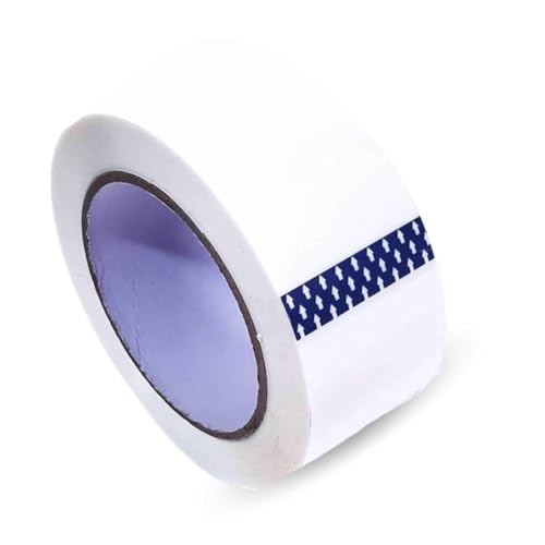 Heavy Duty Packaging Color Tape for Shipping,Packing and Moving 3" Wide x 2.0 Mil Thick -110 Yrd Roll -Acrylic Adhesive Tape for Box Sealing. (1 Roll, White, 3" Wide x 110 yds) - color: white, size: 3" wide x 110 yds
