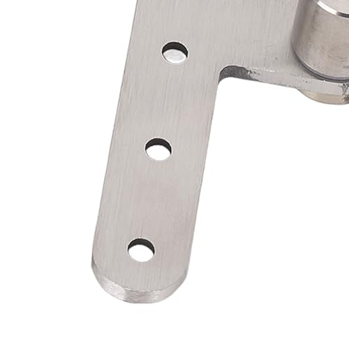 Eujgoov Door Pivot Hinges, Heavy Duty Stainless Steel 270 Degree Rotating Inset Hinge with Maximum Load 130lbs for Cabinets and Cafe Doors