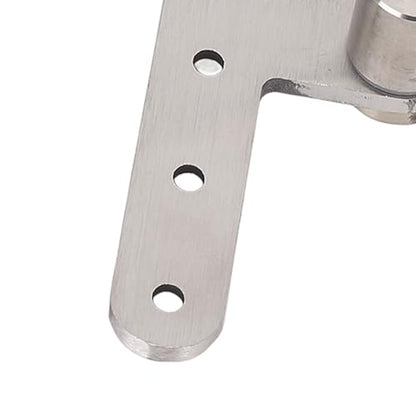 Eujgoov Door Pivot Hinges, Heavy Duty Stainless Steel 270 Degree Rotating Inset Hinge with Maximum Load 130lbs for Cabinets and Cafe Doors