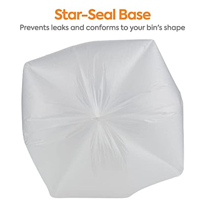 Coastwide Professional Trash Bags, 50-56 Gal, 43x48, Natural, 200ct - size: 50-60 Gallon