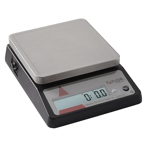 Taylor Digital Kitchen Food Scale 11 lb Max Capacity