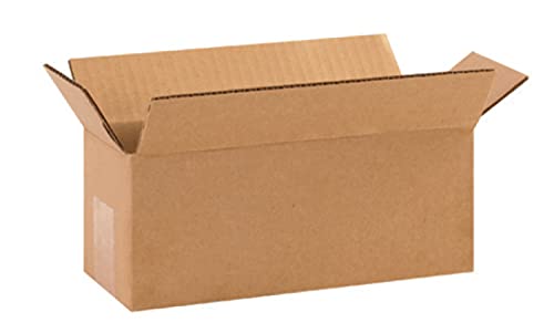 Secure Seal - 10x4x4 Pack of 200 Corrugated Cardboard Packing Shipping Mailing Moving Carton Boxes - color: 200 Pack, size: 10x4x4
