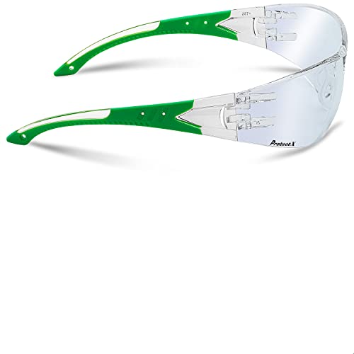 ProtectX Safety Glasses for Men & Women, Safety Sunglasses - color: Roxy Blue Light 2 Pk