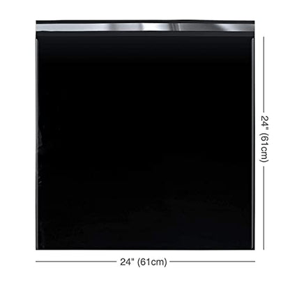Fuxury Large Poly Mailers 24x24" 900Pcs,Shipping Bags for Clothes,Black - color: Black, size: 24x24" 900pcs
