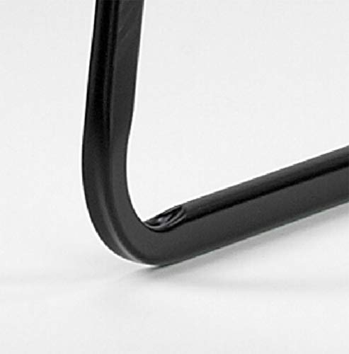 Iron Simple Floor-Standing Magazine Display Rack - Black