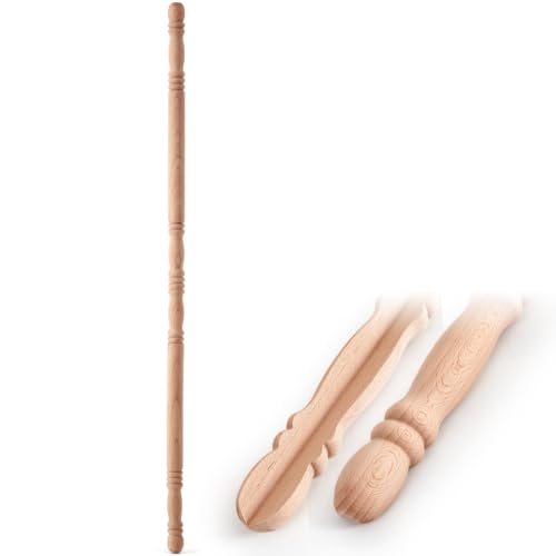 Doublefill 1 Pack Beechwood Wood Wall Corner Guards, 39-1/2'' x 1'' - color: Beechwood, size: 39-1/2'' X 1''
