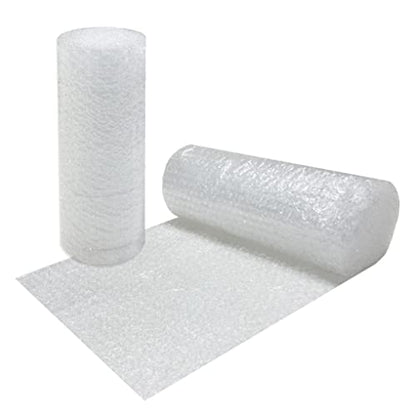 uBoxes Bubble Roll 12" Wide x 24 ft Small Wrap 3/16" Perf Every 12" - size: 24' - 2 Rolls
