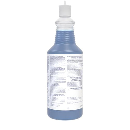 CREW Diversey 100925283 Neutral Non-Acid Bowl & Bathroom Disinfectant, 32 oz Squeeze Bottle, 12/CT - size: 32 Fl Oz (Pack of 12)