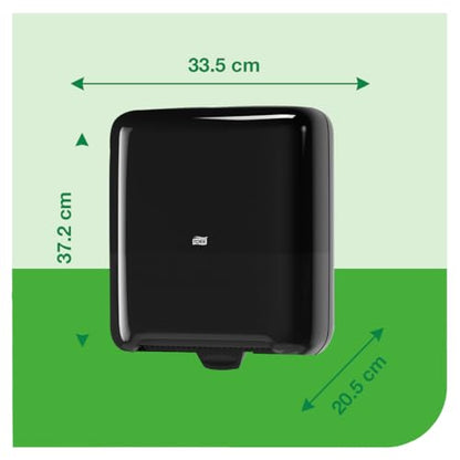 Tork Matic Paper Towel Dispenser H1, Elevation Design, 5510282 - style: Dispenser - Black