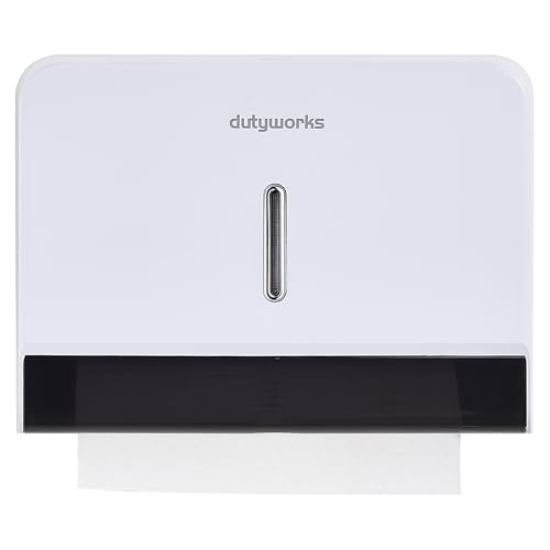 Paper Towel Dispenser Wall Mount, 200-Sheet, White - color: 5853-black