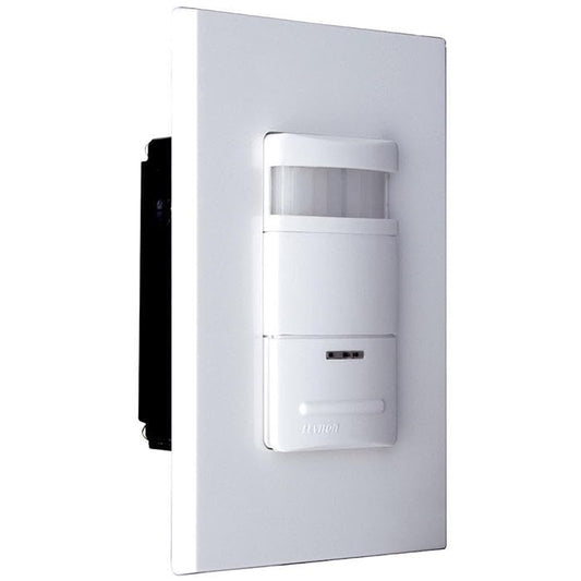Leviton Decora 120/277-Volt Wall Switch Occupancy Sensor, ODS10-IDE, Black - color: White