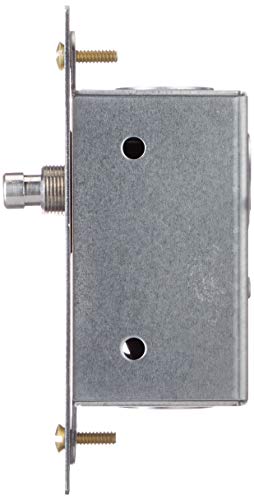 Leviton 3 Amp, 125 Volt, Single-Pole, Doorjamb with Jamb Box Switch, Single Circuit Momentary, Normally ON, Commercial Grade, Brass, 1865