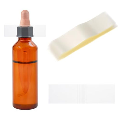 PATIKIL Shrink Wrap Bands 4.1"x1.2"/105x30mm 300pcs PVC Clear Bottle Seals - size: 4.1 x 1.2 Inch