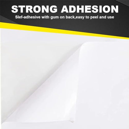 6" x 9" Packing Slip Envelope Pouches, Clear Adhesive Top Loading Packing List Label Sleeve - 500 Packs Shipping Envelopes - size: 6" x 9" - 500 Pcs