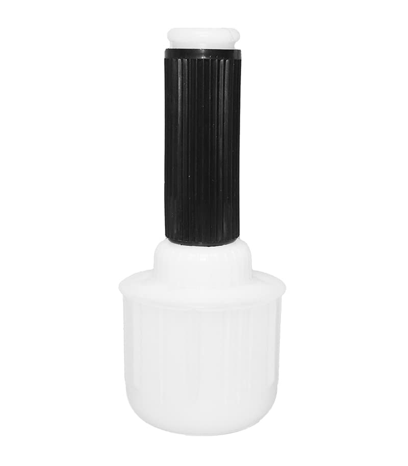 PSBM Stretch Wrap Spinner Handle, 2 Pack, White, Designed for 3 Inch Core Stretch Film Rolls