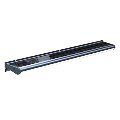 eLEDing Solar Powered 4FT 96-LED Wall Light – Outdoor Weatherproof Wireless Billboard & Sign Security Light, Dusk-to-Dawn Continuous Illumination for Patio, Back Door, Building, Bus Stop - size: 20W