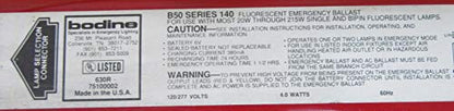 1- Bodine B50 - Emergency Backup Battery