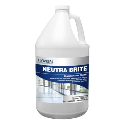 5767 - NEUTRA BRITE NEUTRAL pH FLOOR CLEANER FORMULATED TO REMOVE EMBEDDED SOILS FROM LUXURY VINYL TILE AND PLANK FLOORS, 1 GALLON