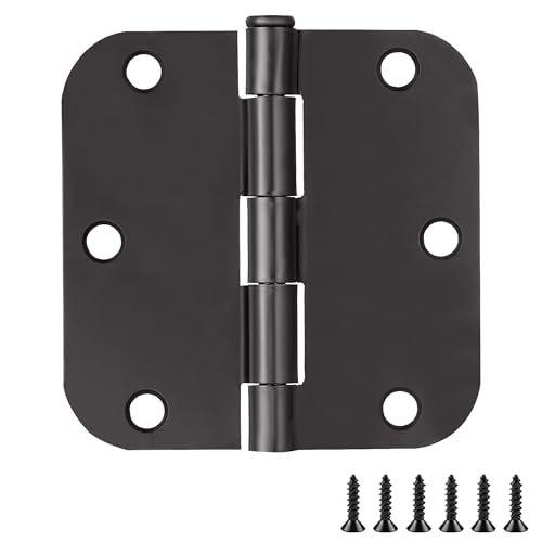 Design House Interior Door Hinge, 3.5", Matte Black - color: Matte Black