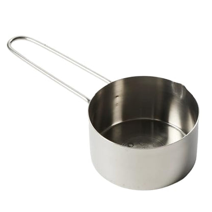 American METALCRAFT, Inc. 1/2 Stainless Steel Measuring Cup, 1/2-Cup, Silver - size: 1/2-Cup