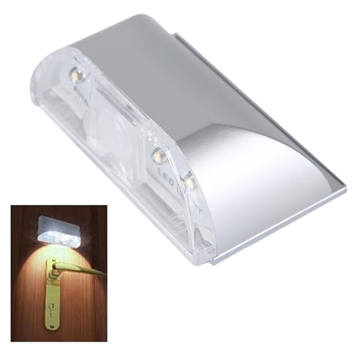 Keyhole Lights, Key Light for Door, Intelligent PIR Infrared Automatic Sensor Motion Detector Keyhole Lock Light 4 LED Lamp