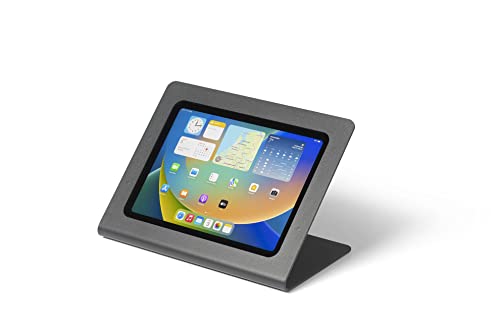 Anti-Theft iPad Kiosk Stand for Desk | Secure Metal Tablet Holder for Business POS & Retail | iPad POS Stand Compatible with 10th Gen. (2022) & 11th Gen. A16 (2025) | Black - size: iPad 10th & 11th Gen (A16) - 10.9"