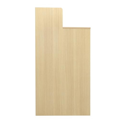 Flash Furniture Trash Can Enclosure, 32 Gallon, Oak - color: Oak