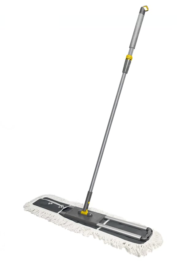 Masthome 36.2 in Large Dust Mop with Adjustable Long Handle 60 " - color: Grey Large