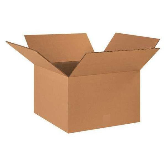 Shipping Boxes Heavy-Duty Double Wall 18" L x 18" W x 12" H, | Corrugated Cardboard Box for Packing, Moving and Storage (Pack of 10)